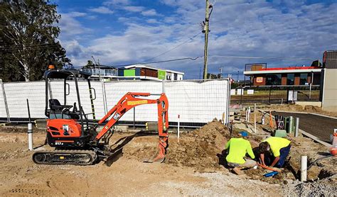 sunshine coast mini excavator hire|diggermate caloundra.